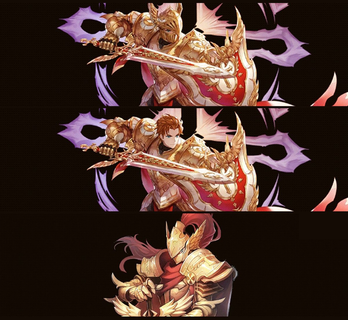 Twitter पर キングスレイド攻略まとめwiki 電ファミ 本日実施された臨時メンテナンスで フレイ クレオ ロイ クラウスのビジュアルが再修正されました クラウスは兜のon Offのオプションが追加され 旧星5衣装も選択可能になっています キングスレイド