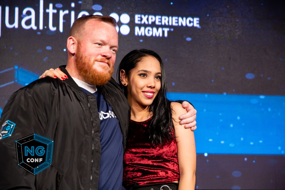 melinamejia95's tweet photo. Remembering my experience at the @ngconf with some photos.
Thanks to all the people who were part of this amazing journey, this is something I will never forget ❤️
#angular #ngconf2019 https://t.co/gnrQa5HeTV
