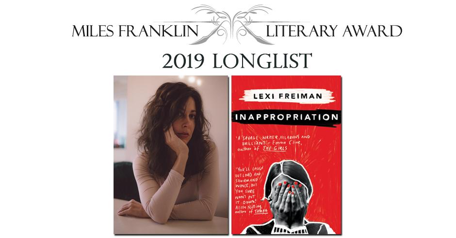 AllenAndUnwin's tweet photo. 🎉INCREDIBLE NEWS!🎉
We are so excited this morning to learn that Lexi Freimans #Inappropriation has been longlisted for the 2019 Miles Franklin Literary Award!
If you haven't read this yet, now is the time to bump it up to the front of your TBR list! https://t.co/mm5hPEQ403