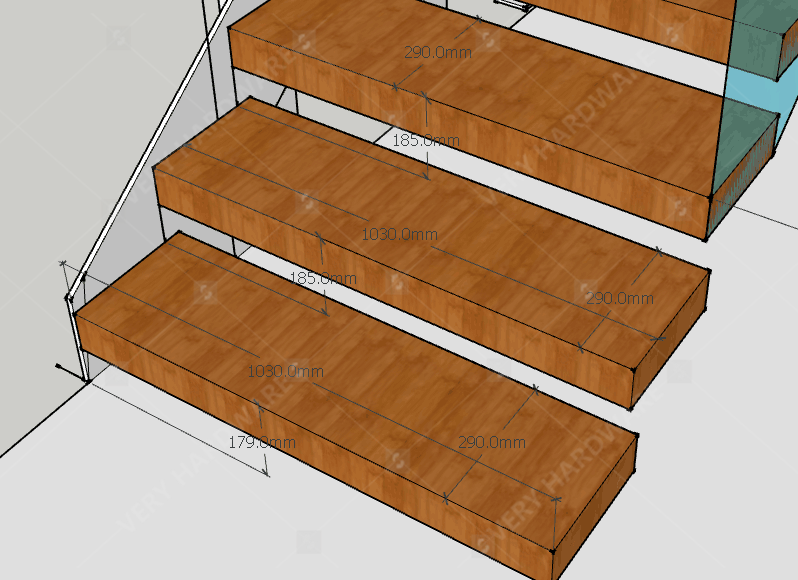 WingVery's tweet image. Confirm the hidden stringer staircase.www.veryhardware.com