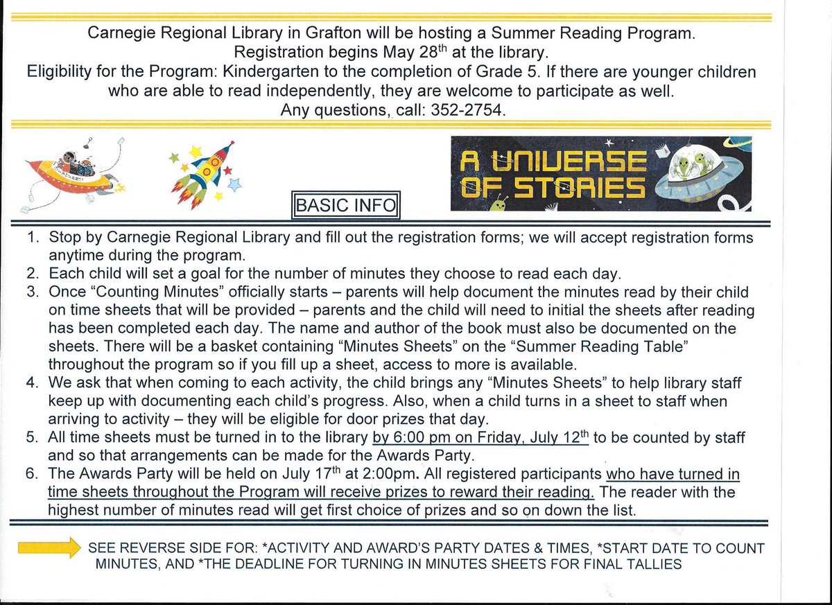 CarnegieRegion2's tweet photo. Summer Reading Time is Here! https://t.co/DUeQEvLhtX