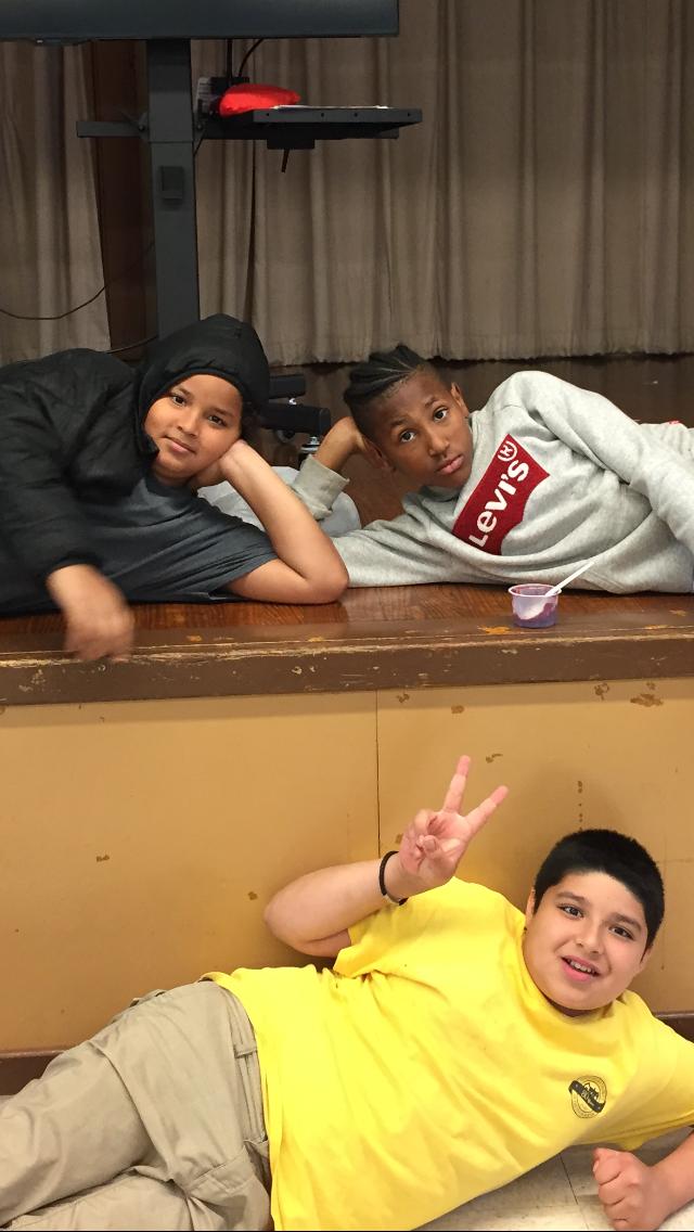 romany_ly's tweet photo. These kids are the reasons I do what I do. 5th graders -- soon-to-be-middle schoolers. https://t.co/E3aiqI9rIh
