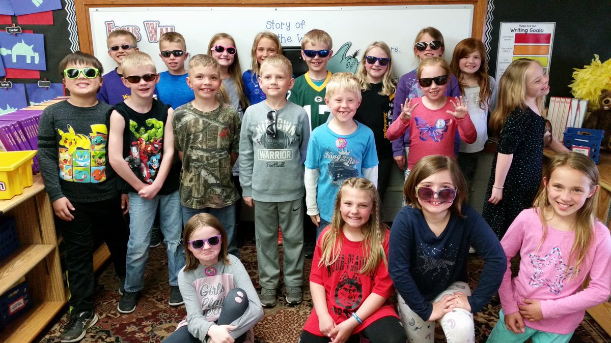 The countdown to summer has begun! In just nine short days these cool students will be headed to summer and to 3rd grade in the fall. Only 9 days left after today! #HuskyNProud <a href="/NPElemSchool/">NP Elementary</a> <a href="/NPHuskies/">Nashua-PlainfieldCSD</a>