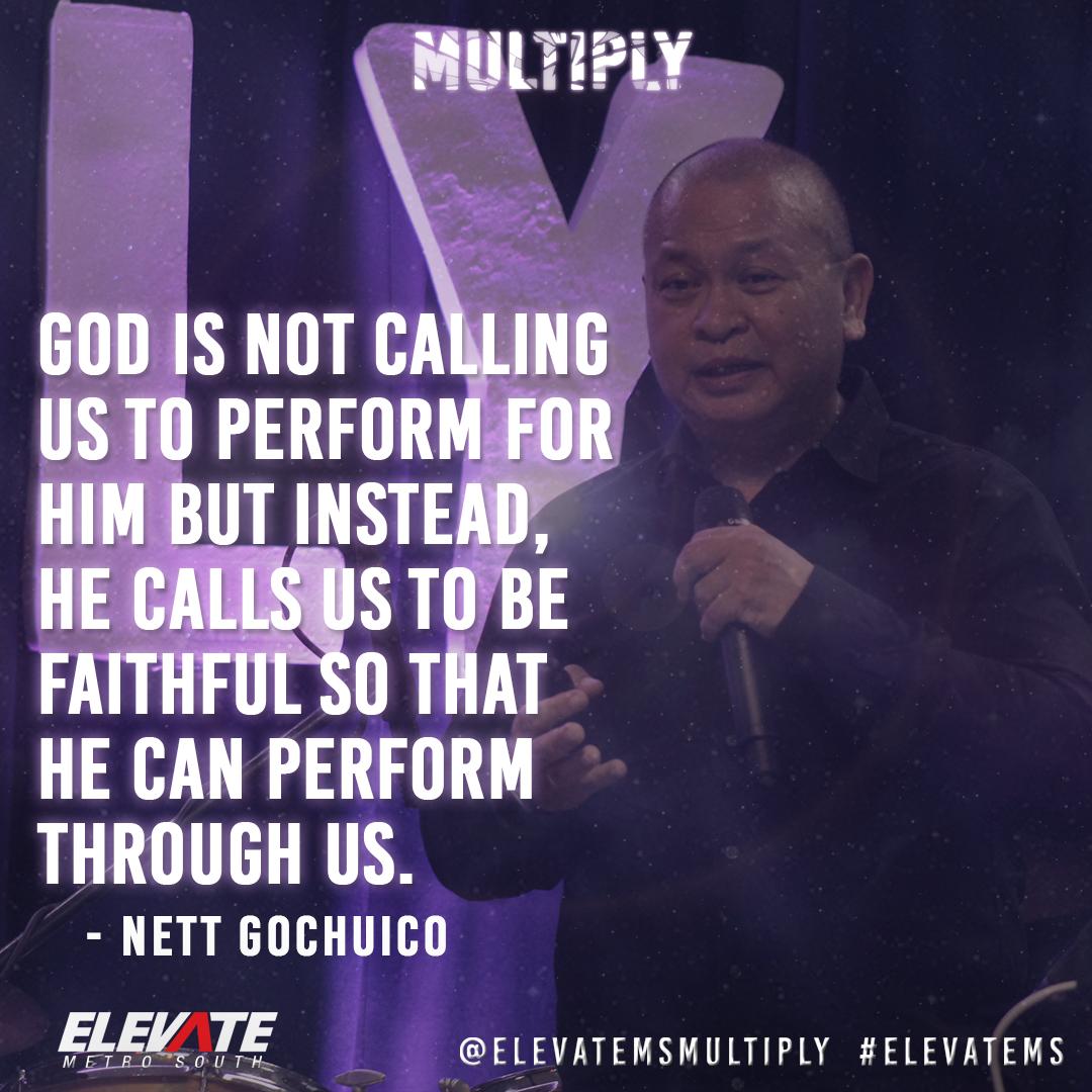 ElevateAlabang's tweet photo. Our ministry and discipleship are not ours for it is by His grace that we experience the privilege of bringing our catch of fishes to Him.
God calls us to be faithful so that He can perform through us. π
#ElevateMultiply2019 #ElevateMS https://t.co/Hgz4r7Rjhs