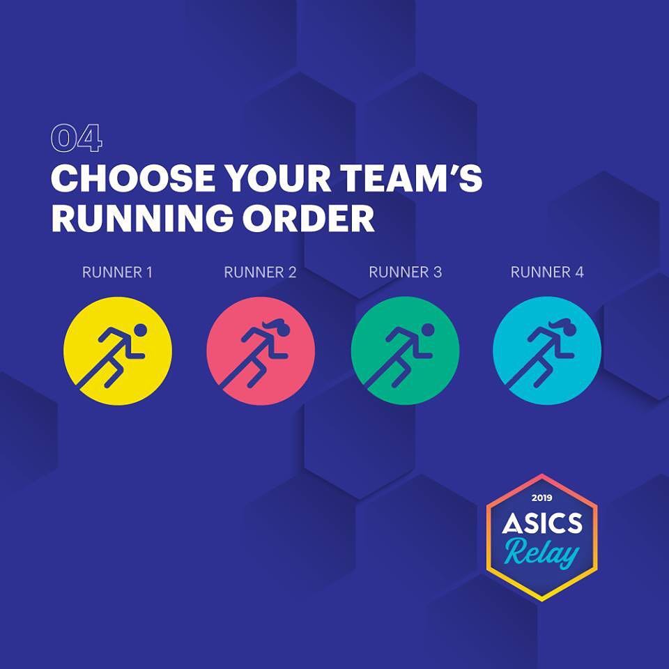 In order to run. In order to run