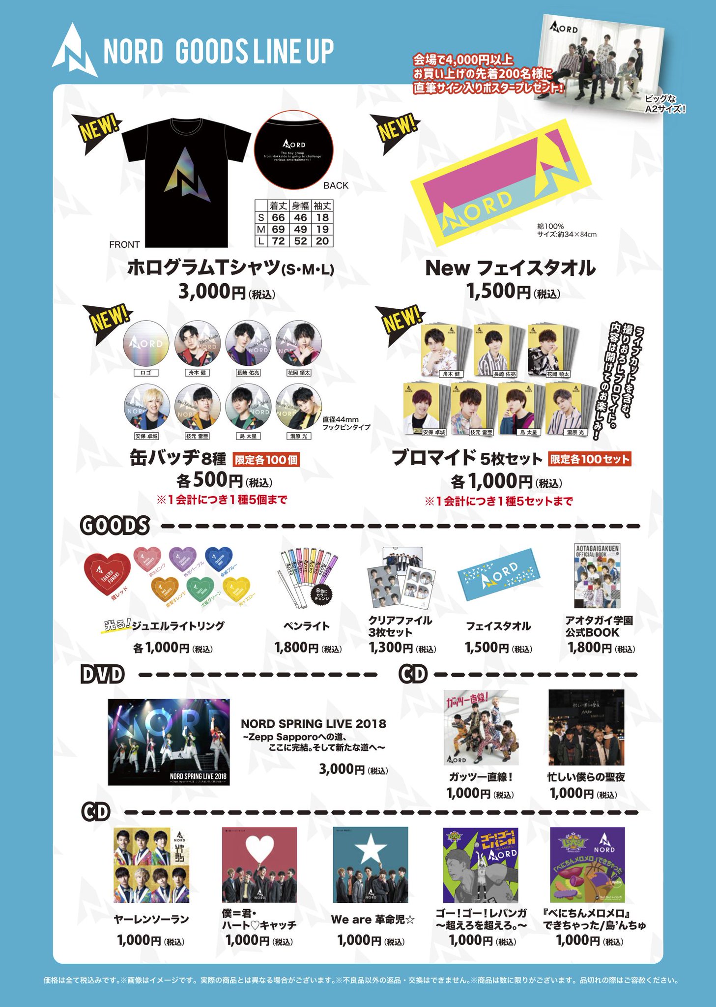 NORD サイン入りDVD