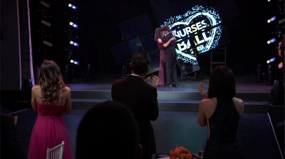 SoapJenn's tweet photo. "Yes Hamilton Finn, I'll marry you!" That was adorable!!! #GH #AnaHam #NursesBall2019 https://t.co/LSNppu4YeQ