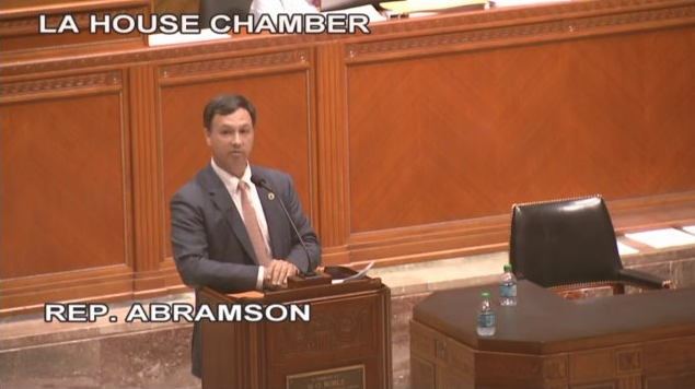 cajunmiracle's tweet photo. @NeilAbramson was the best chair of civil law in the #lalege. Watching his farewell speech was rough but I appreciate the way he went the extra mile for a #domesticviolence survivor who spoke on a bill that is no longer with us. Best wishes always Neil. https://t.co/EMdBHHK5QX