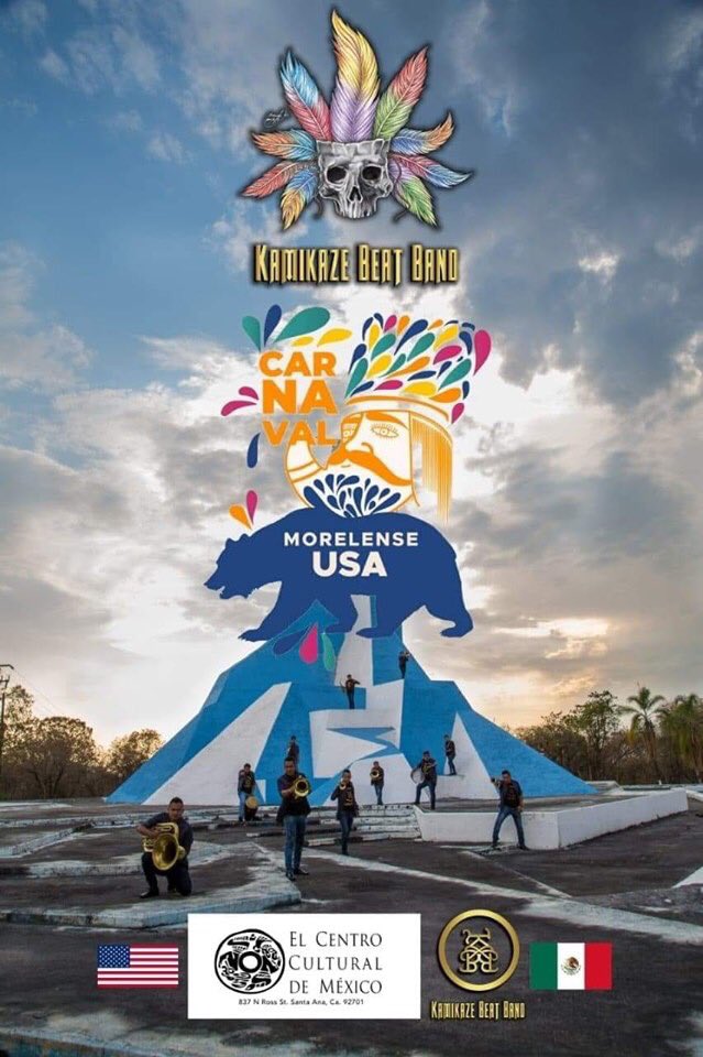 FestivalesMor's tweet photo. La @KamikazeBBMX debuta en California, USA! Representando a #Morelos @STC_Morelos @IMRyTv_Morelos @laREDMX @imerhoy https://t.co/9c364c9tNq