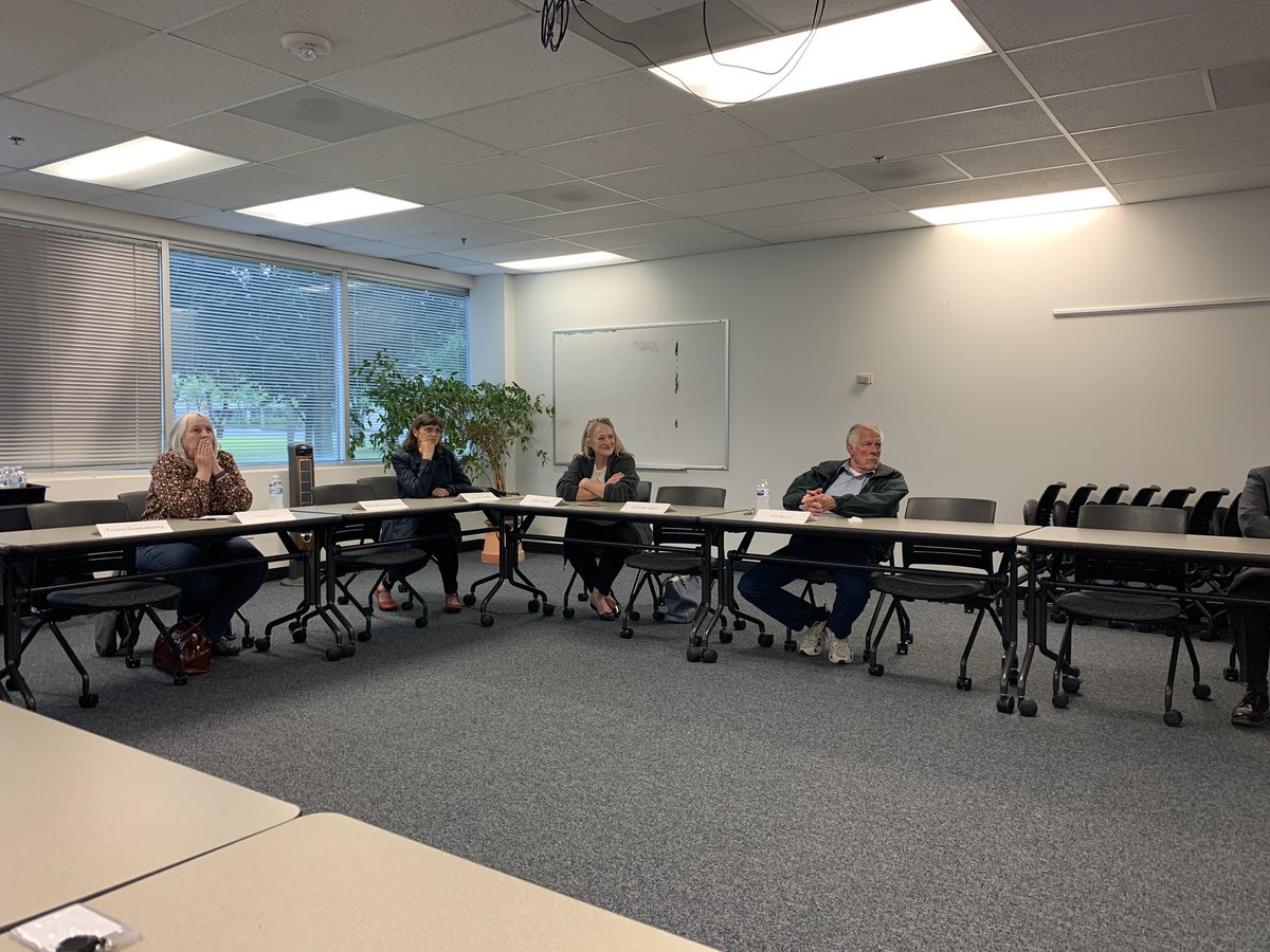 Happening now: Superintendent <a href="/akperera/">Dr. A. Katrise Lee-Perera⚜️</a> is meeting with parents and community members as a part of our Key Communicator program. We’re talking about the status of school bond projects and the strategic investments we’re making to inspire and empower each student! #BuildGBSD