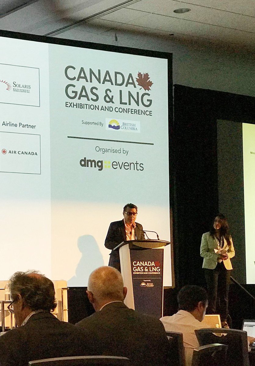 It was a great pleasure being invited as a guest speaker in the 7th edition of Canada Gas & LNG Exhibition and Conference (CGLNG) that was held in Convention centre, Vancouver.