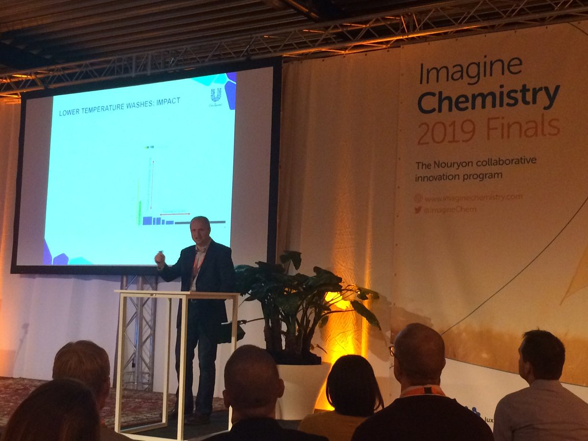 Neil Parry, R&amp;D program Director Biotechnology &amp; Biosourcing <a href="/Unilever/">Unilever</a>, spoke on their company’s journey to move from fossil feedstocks to bio-based ingredients. “Nature’s good at giving us useful molecules, but it’s not very good at commercializing it.” #ImagineChemistry2019