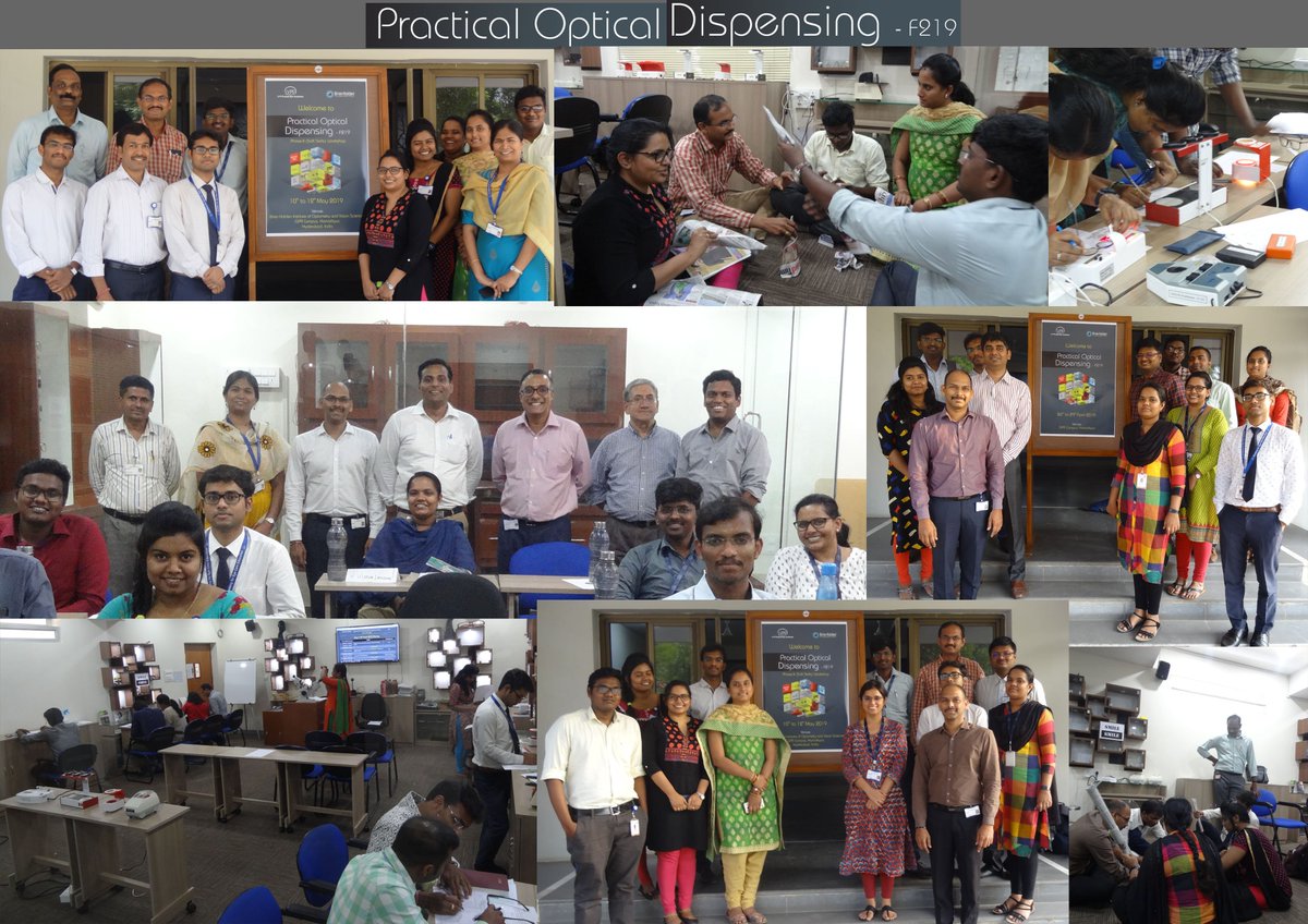 lvprasadeye's tweet photo. A first of its kind optical dispensing course introduced in collaboration with @brienholden for optometrists to upgrade and enhance their skills #firstofitskind #opticaldispensing https://t.co/KUuCpD8tls