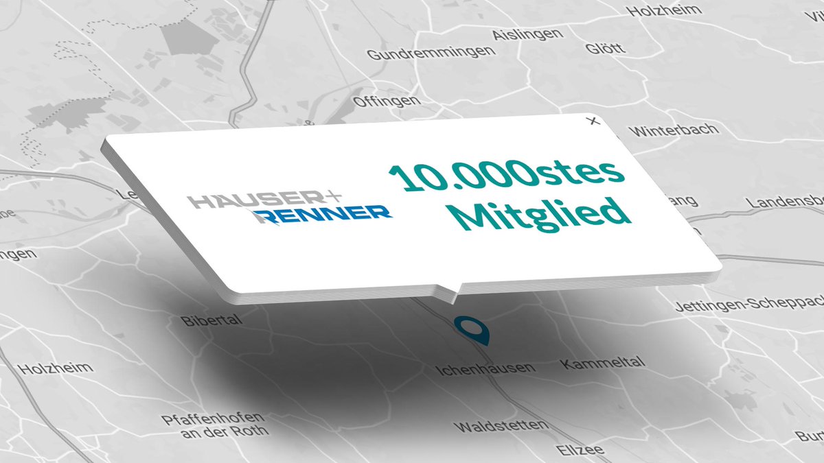 Herzlich willkommen, Häuser + Renner! 
Schon über 10.000 Chancen, um den richtigen CNC-Partner zu treffen! Und täglich werden es mehr. Jetzt registrieren und Teil der weltweit größten CNC-Community für Einkäufer und Fertiger werden! #orderfox #cncworld #cnc #mitglied #community