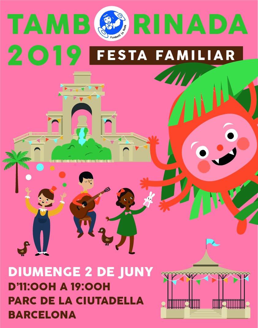 TeatreGanyotes's tweet photo. 📢 NOTICIÓN! Estem felicíssims! #Twestern a la festa de la #Tamborinada19, al Parc de la Ciutadella, a Barcelona! Amb la @FundacioLaRoda. 
📆 Diumenge 2 de juny, 14 h
📍 Parc de la Ciutadella, Barcelona [Escenari Principal]
➡️ Més info: https://t.co/EMiQHpmO7a

#twesternengira https://t.co/gWWCFhZl07