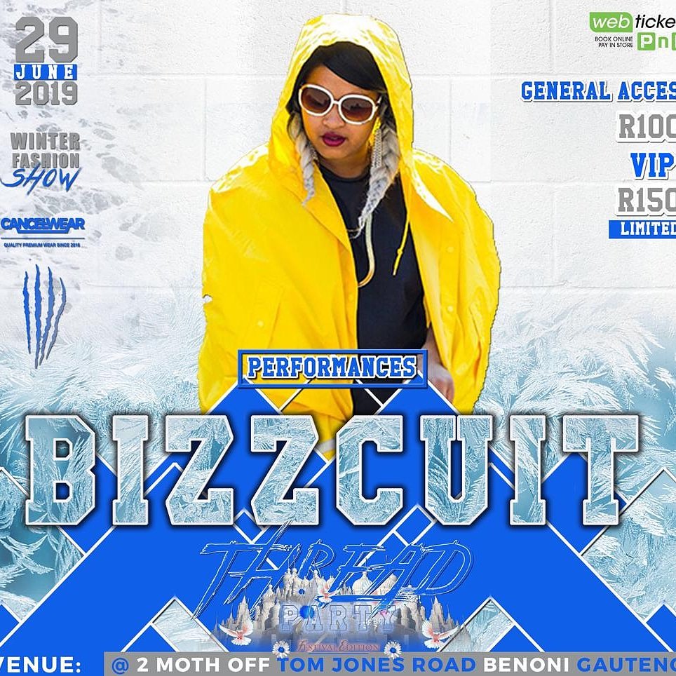 BizzcuitMusicSA's tweet photo. 29 June we on #threadparty R100 gets you in ๐ฅ๐ฅ https://t.co/BRnD8PCT0a