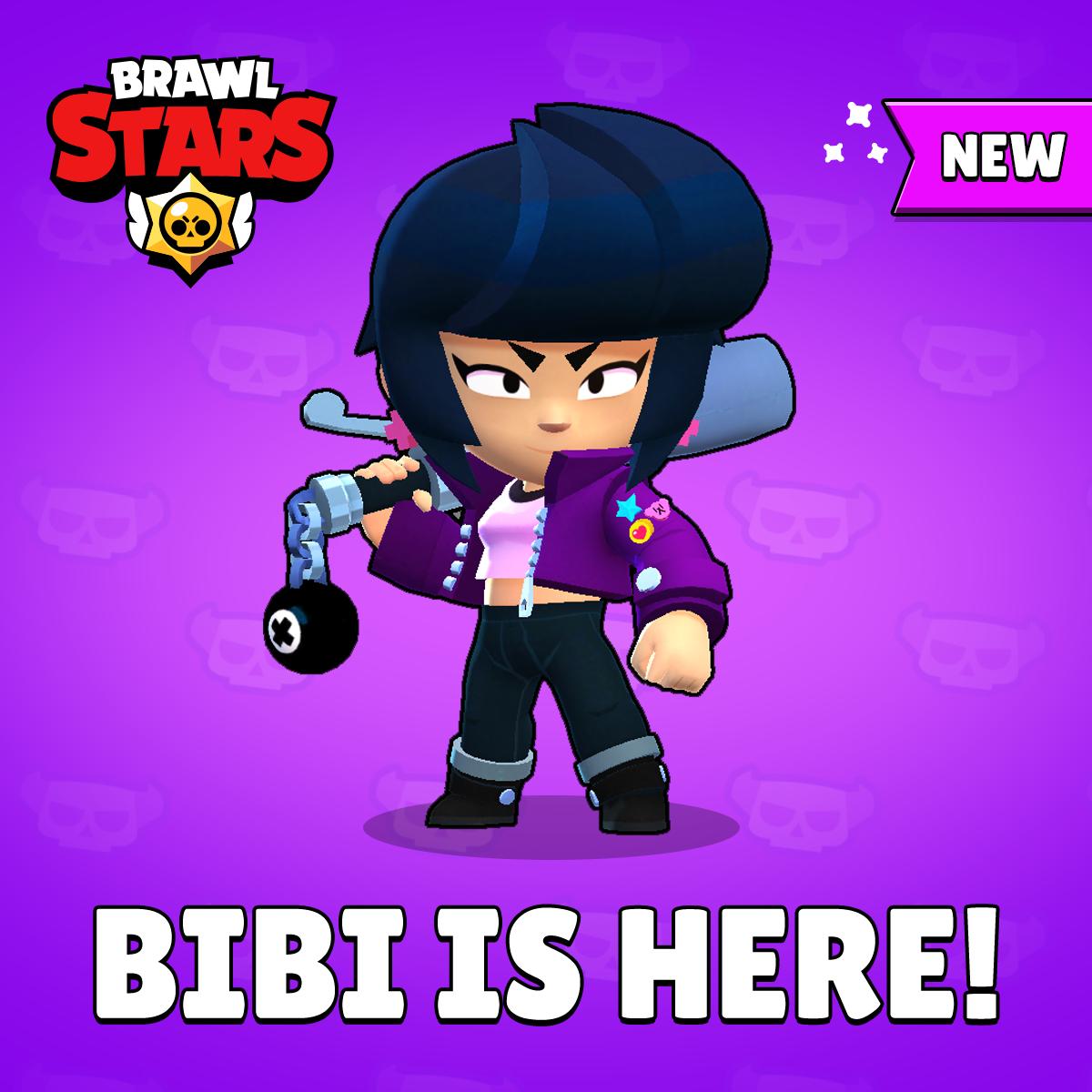 Brawl Stars on Twitter: "Bibi has finally arrived!!…