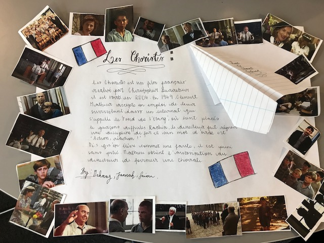 StPaulsWayTrust's tweet photo. Some fantastic film reviews from our Year 9 French students! Thank you for sharing @RedlawJR. 🇫🇷

#French #GCSE #Film #FilmReview #Languages #GCSEFrench #Year9 #School #Teaching #Education #Creativity https://t.co/8aml08b96b