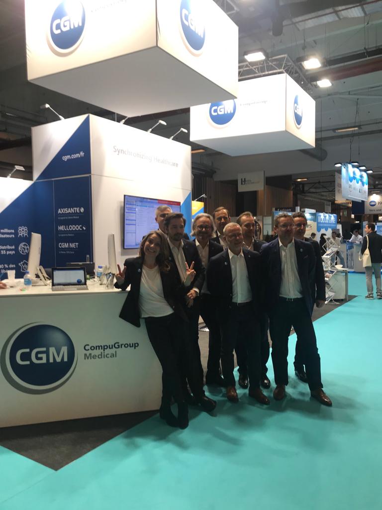 FranckFrayer's tweet photo. Hier fut une belle journée d'échange avec les #ProfessionnelsDeSanté, @JeanMichelMIS, @lauzzanamichel, @MFdePange... La #PHW2019 continue! #salonHIT #hcsmeufr #TransfoNum https://t.co/sRhCF0J2Td