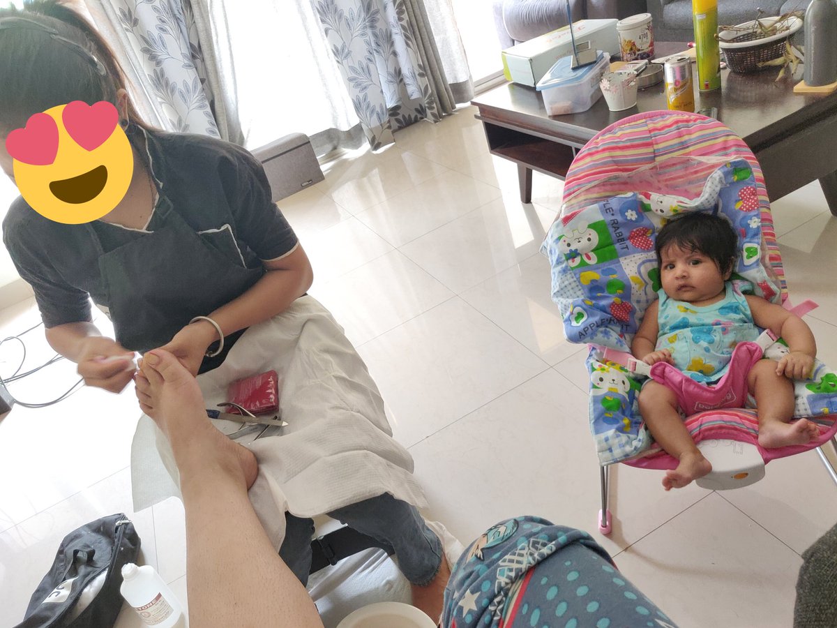 oye_bubbly_'s tweet image. Thank God for @urbanclap  #NotAPaidTweet