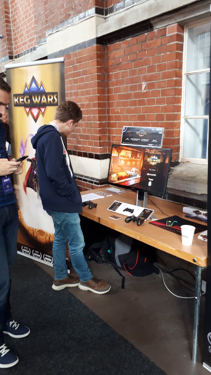 FlyingPanStudio's tweet image. Showcasing the game at Nordic Games in Malmo, Sweden! Come check it out if you are neaby!
#gamedev #indiegame #NG19