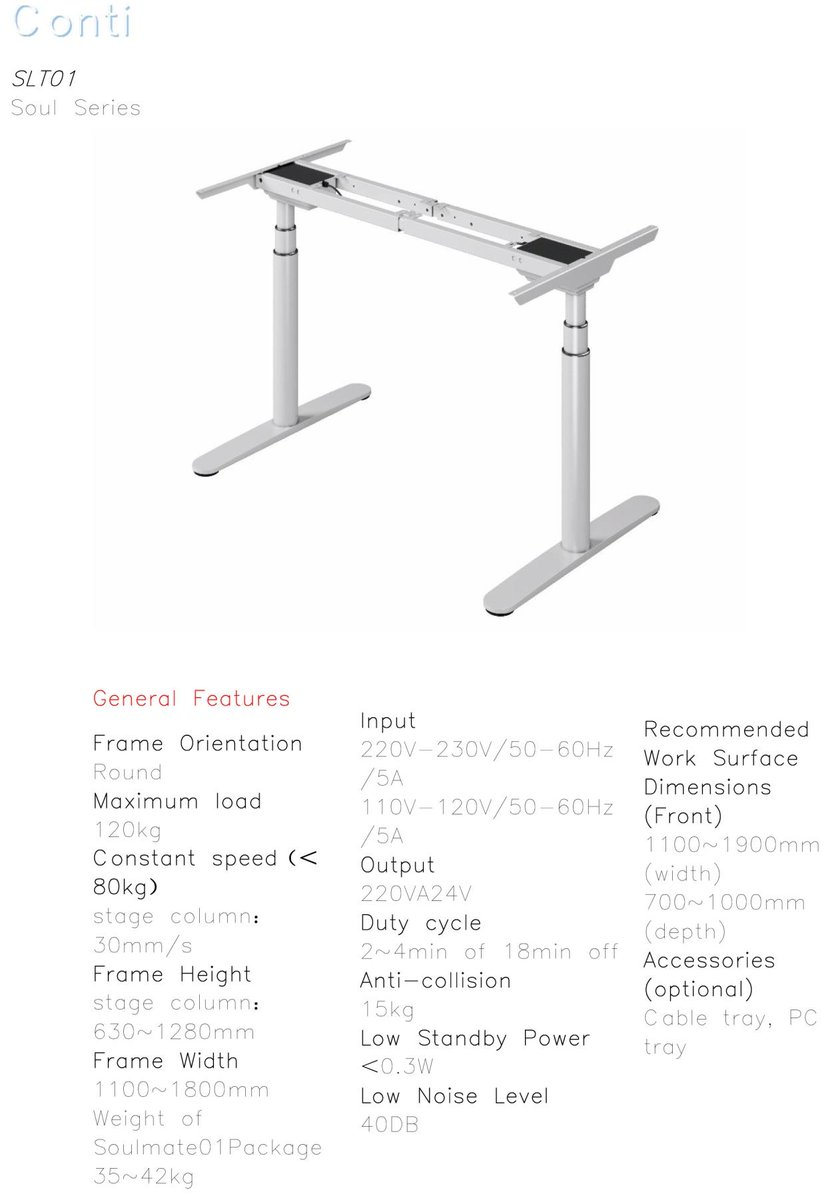 WEWORTHGROUP's tweet photo. Our new friends, Conti series. Conti is designed to bring people a healthier working environment.
Do you want to know more about its highlights? Contact us by email info@fusion-china.com.
#lifttable #heightadjustabletable #sitstandtable #officesolusions #fusion #officedesk https://t.co/vzeUeCfkMY