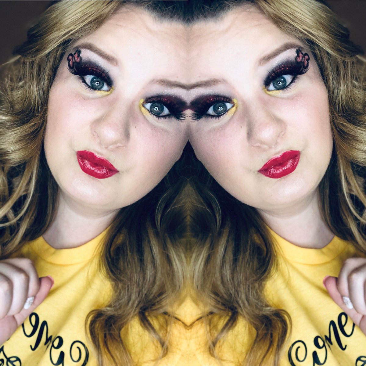 mrsjohnsonxo's tweet photo. #minniemouse #minniemousemakeup #selftaught #beautyglazed #makeuplooks #makeupbyme https://t.co/vkEBETlnNw