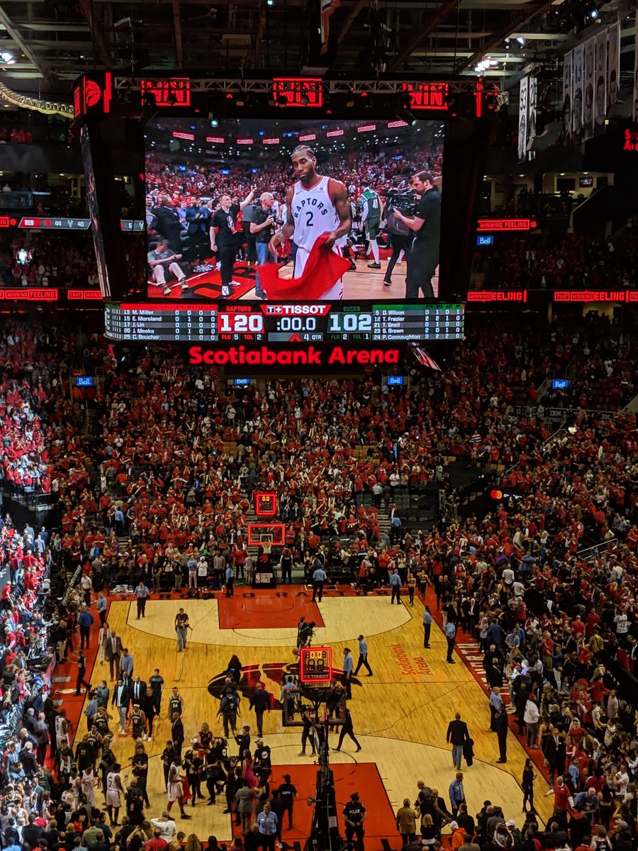 Great <a href="/Raptors/">Toronto Raptors</a> win! #WeTheNorth