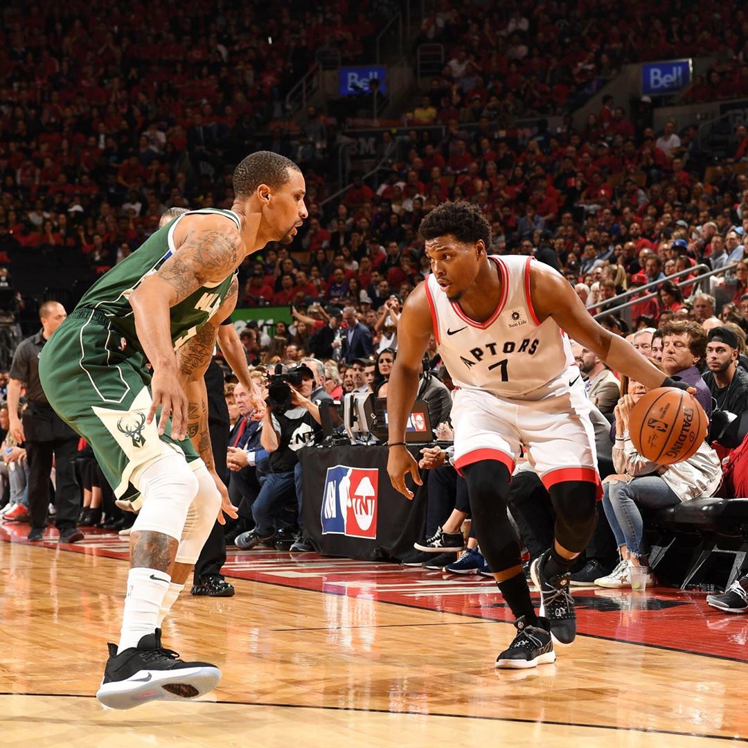 Raptors even the series 2-2 with a 120-102 win over the Bucks🤘🏽🔥