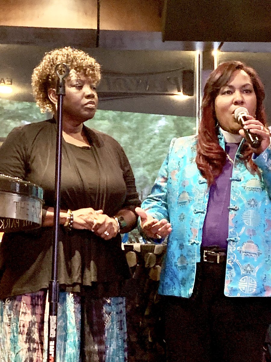 bishopallysona's tweet photo. So honored to receive the Welmore Cook Award tonight with my wife Bishop Diana Williams. Truly God is MAXIMIZING US!! Congrats to all awardees #DCBP #DCBlackPride #BishopAllysonAbrams #KeepingUpWithTheBishops #GodIsMaximizingMe @dcblackpride @Ctr4BlackEquity @EmpowerCathedrl https://t.co/bbk8hPaZBg
