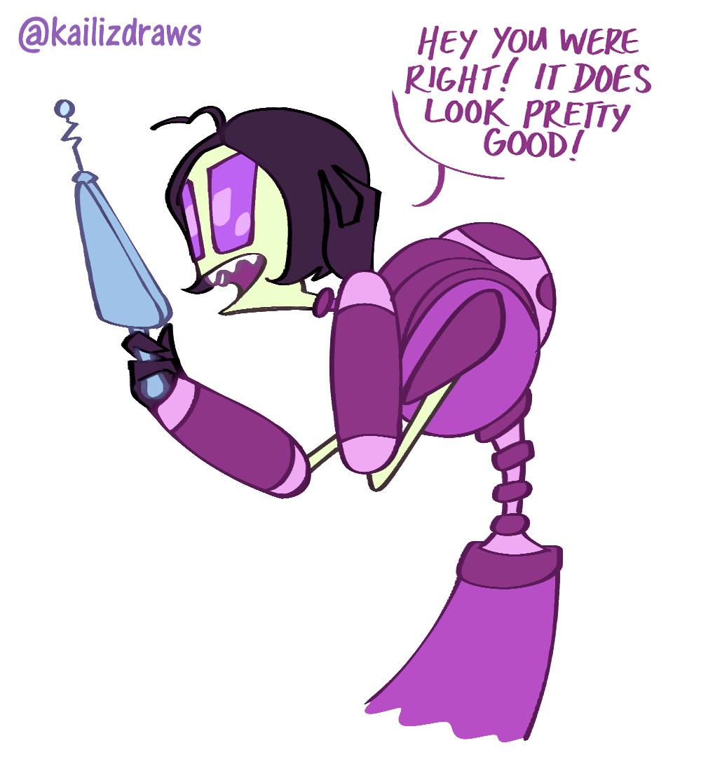 KailizD's tweet photo. cuties #InvaderZim https://t.co/O8IrLsM9pw