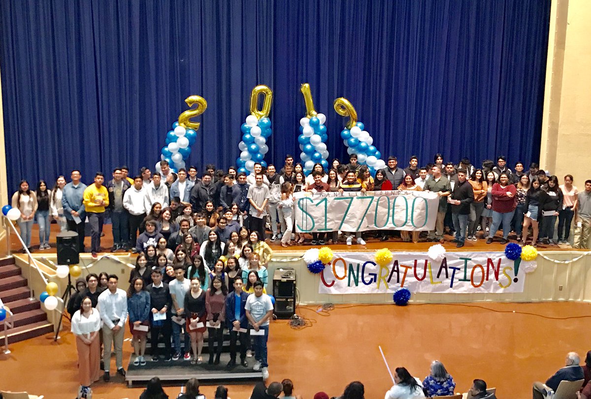 MarqReg's tweet photo. Thank you Franklin Educational Foundation for awarding 130 seniors with $177,000 in scholarships! 🐾💙@FranklinHighASB @lausd_ldc https://t.co/Xxsgn2Ghbr