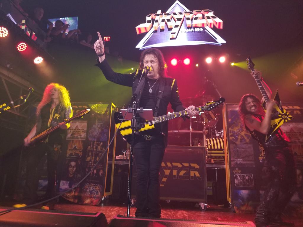 Amazing show by Stryper tonight in Lancaster PA.  They never cease to amaze me. In my opinion, they're the best band EVER!!!   33 Yrs. Of being a die hard fan and will be forever