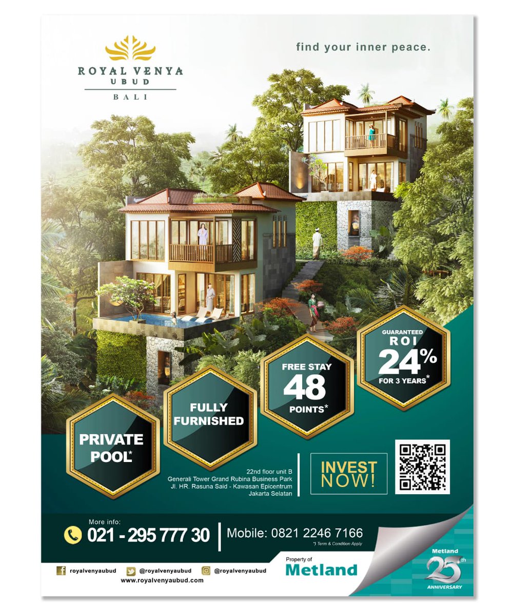 MetlandHousing's tweet photo. @royalvenyaubud merupakan komplek vila mewah dan resort hotel dengan kontur terasering khas persawahan di Ubud, Bali. 
Royal Venya Ubud telah memulai pembangunan tahap I pada bulan Maret 2019 lalu dan diharapkan dapat rampung di akhir tahun 2020.
#arts #holiday #bali #ubud #hotel https://t.co/cUB51JFRY3