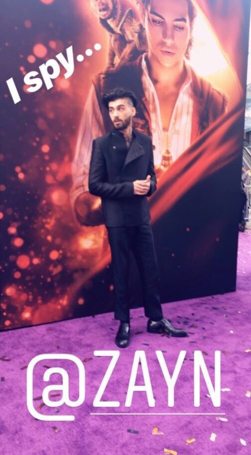 aladdin premiere zayn