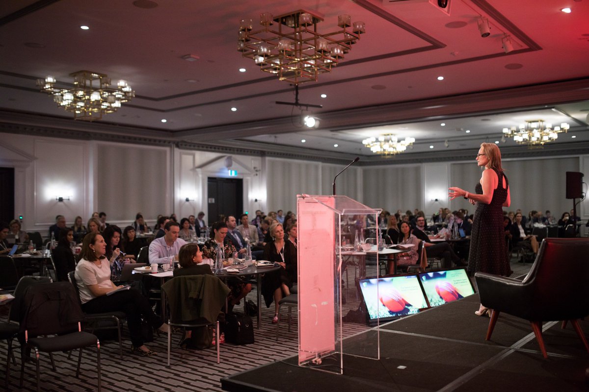 Executive GM Public Affairs, <a href="/karinakeisler/">karina keisler</a> at <a href="/CricketAus/">Cricket Australia</a> on stage discussing the crisis of the game: "The bubble changed the whole administration &amp; people heard what they wanted to hear." #TheCAS