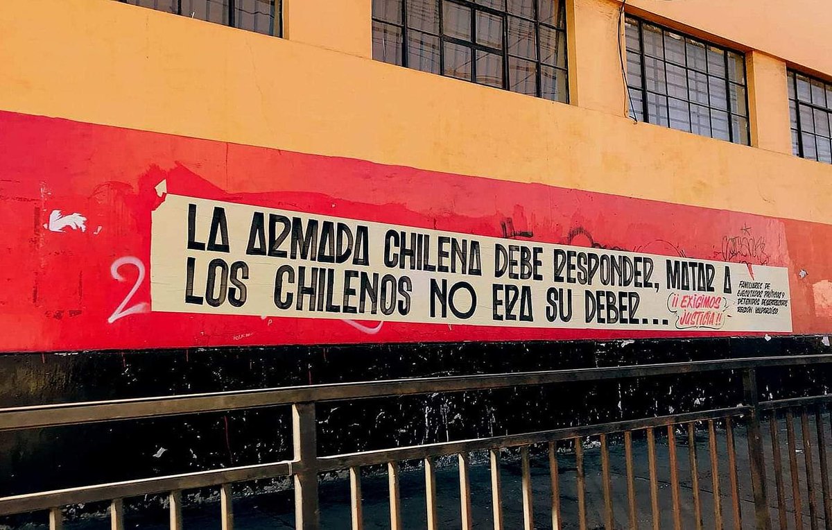 BValpo's tweet photo. Ninguna Gloria Naval que celebrar hasta que digan la verdad
#21DeMayo #VerdadyJusticia https://t.co/OAUMiunxPr