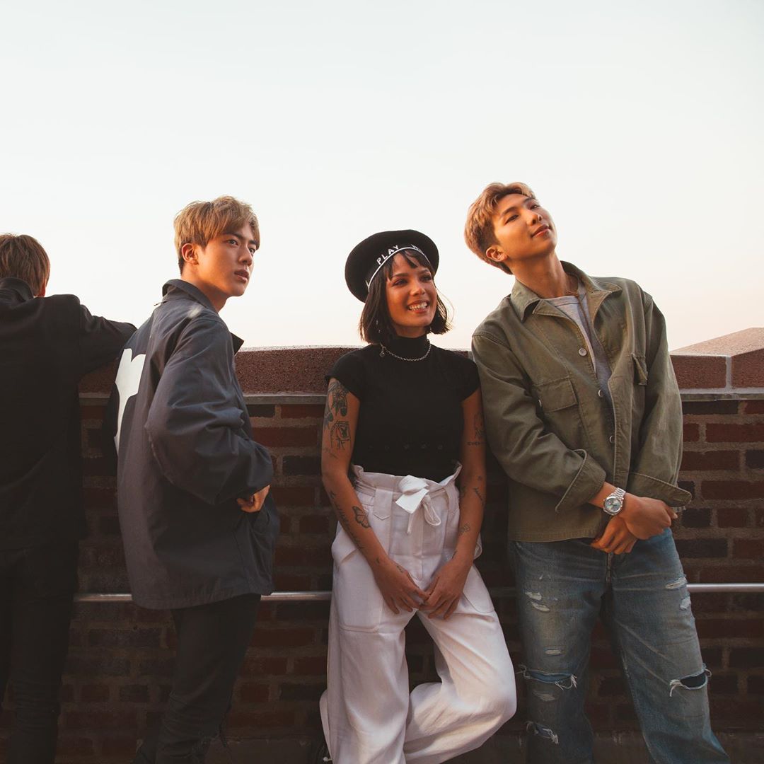 eonlineasia's tweet photo. Just a bunch of @BTS_twt photos to get you through the day 

#BTS #BTSARMY #Halsey #JUNGKOOK #JIMIN #RM #SUGA #JIN #JHOPE #V⁣ https://t.co/GvLZMPYKL6
