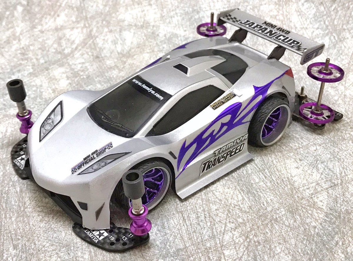 コンデレ】ルシファーさんの『ベルダーガGT』です😎👍🏻🏁ミニ四駆