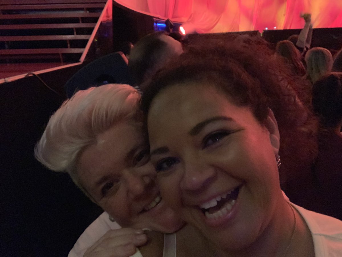 Shazzy01's tweet photo. What an absolutely AMAZING show tonight from @Pink @TheGarden We came from the UK and can’t wait to do it all again tomorrow. Thank you so so much #PinkMSG #BeautifulTraumaTour #h2bh #love #fun #amazingshow https://t.co/v82jguyTGX