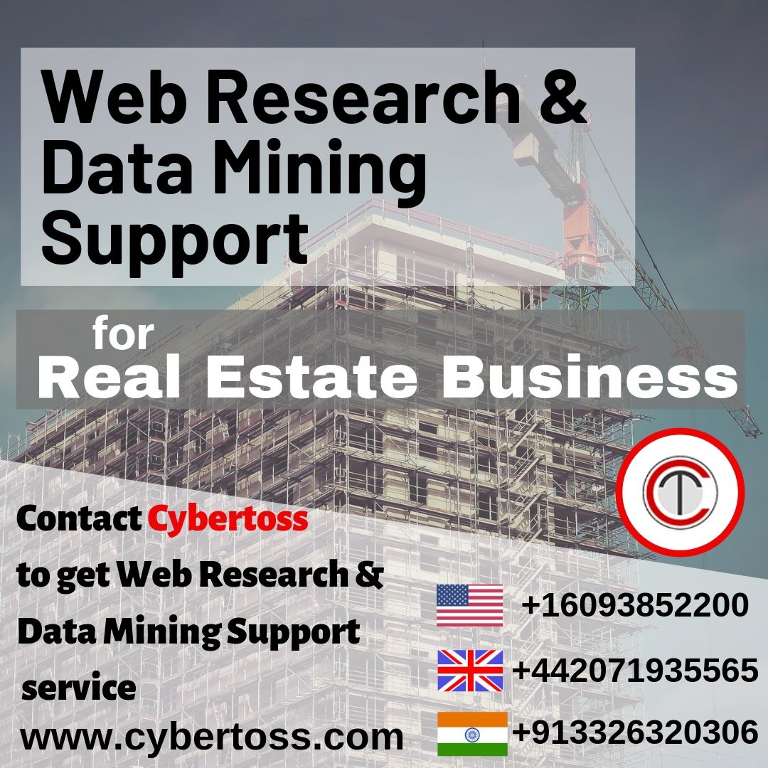Cybertoss_Info's tweet photo. Are there any Real Estate businesses looking for Web Research or Data Mining help?
Cybertoss offers a top level Web Research &amp; Data Mining service at best Price.
https://t.co/jVSdzWltsx
#RealEstate #Surfwax #GoogleScholar #Google #bing #Oracle #DataMining #Cybertoss #WebResearch https://t.co/foLaFUdfY7