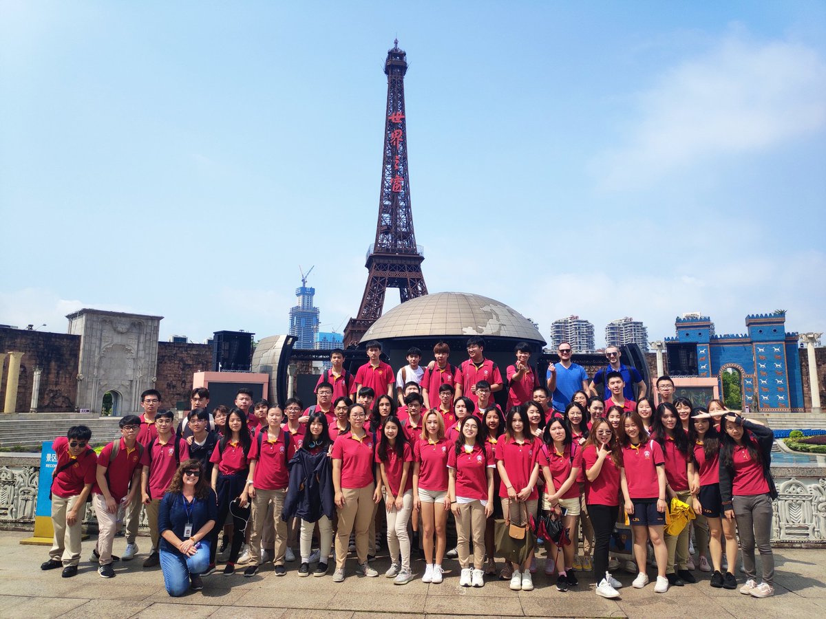 rbattistoni72's tweet photo. Another awesome field trip! AP Human Geography time traveling at Windows of the World, Shenzhen @ncpa_china #PulaoProud #issedu @danavt2 https://t.co/ORGbTMVf1b