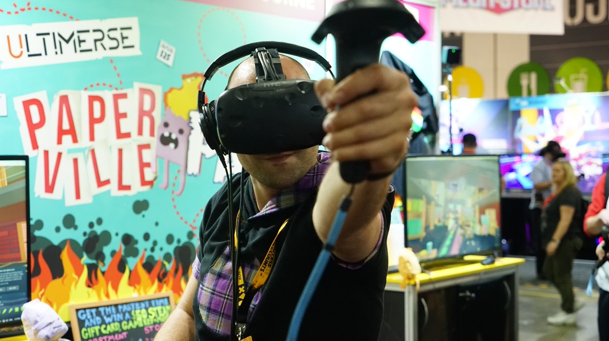 Ultimerse's tweet photo. #steamvr #oculus #HTCVive VR gamers, from tomorrow #papervillepanicvr - appears on sale for a stricly limited time at 38% off.
-> Wishlist today in advance for a #vrbargain π₯ : https://t.co/scr8YCpt33 https://t.co/FqZRTkGpAZ