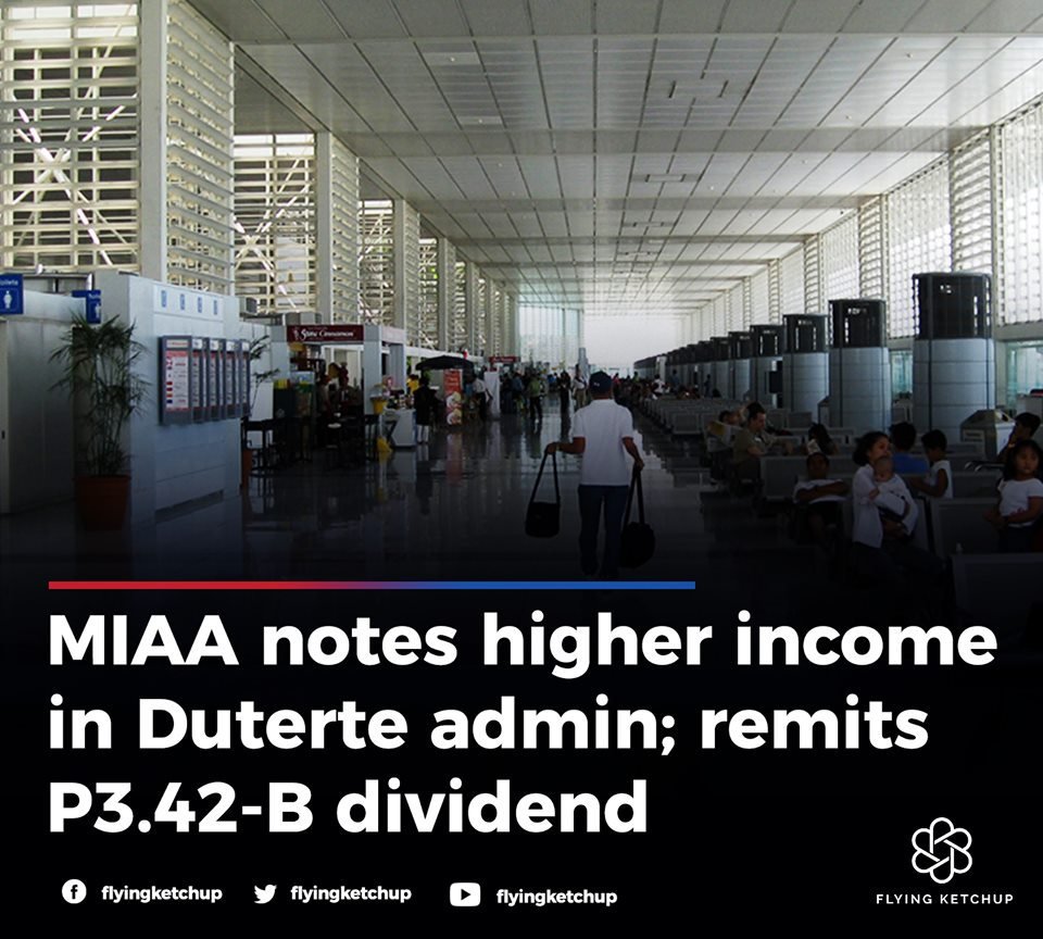 FlyingKetchup's tweet photo. In a statement, Manila Interntional Airport Authority @MIAAGovPH mentioned that its income have significantly increased since President Rodrigo Duterte assumed office in 2016.

Story: https://t.co/hBBtUedUHT
#7000Plus #MoneyMatters 
#BetterPhilippines #FlyingKetchup https://t.co/8eYg15ZhqC