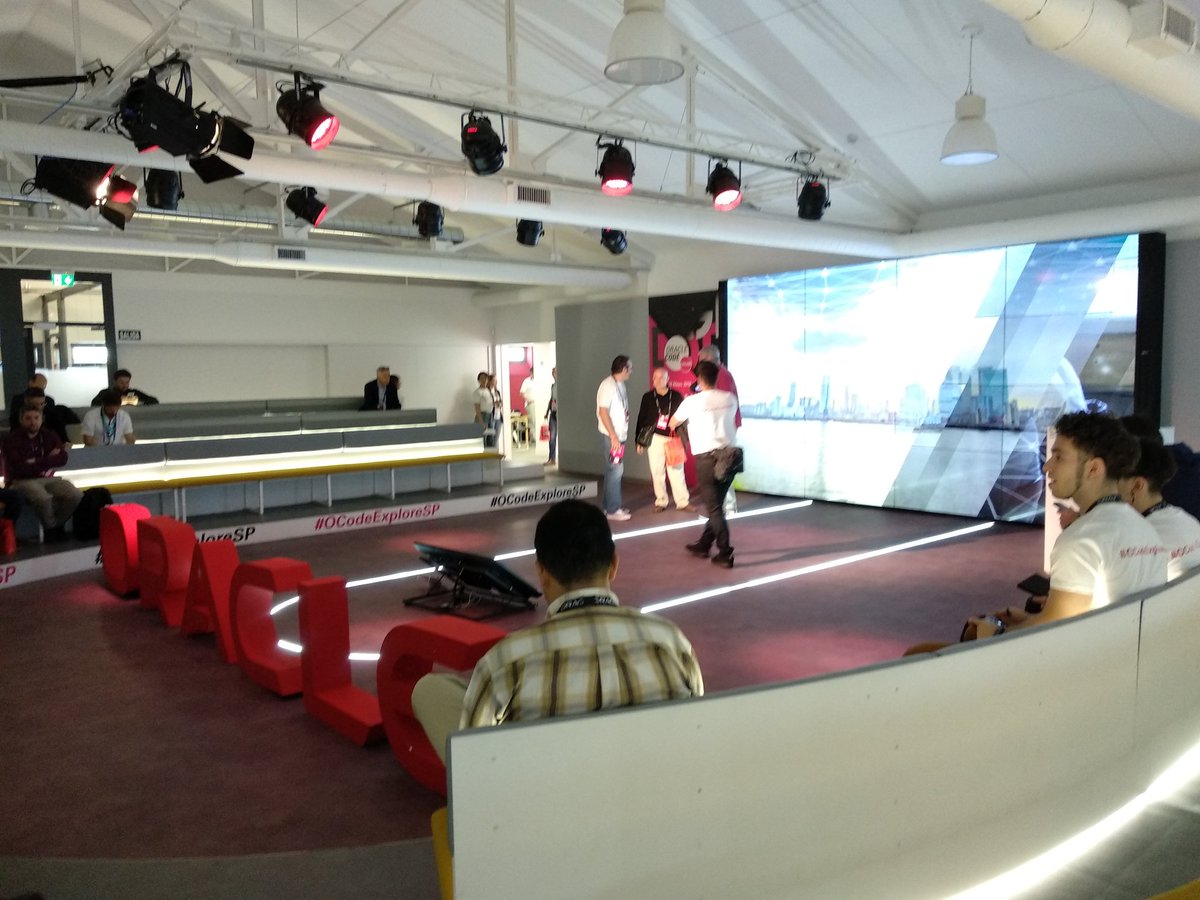 FGarciaMarin's tweet image. #OCodeExploreSP Calentando motores