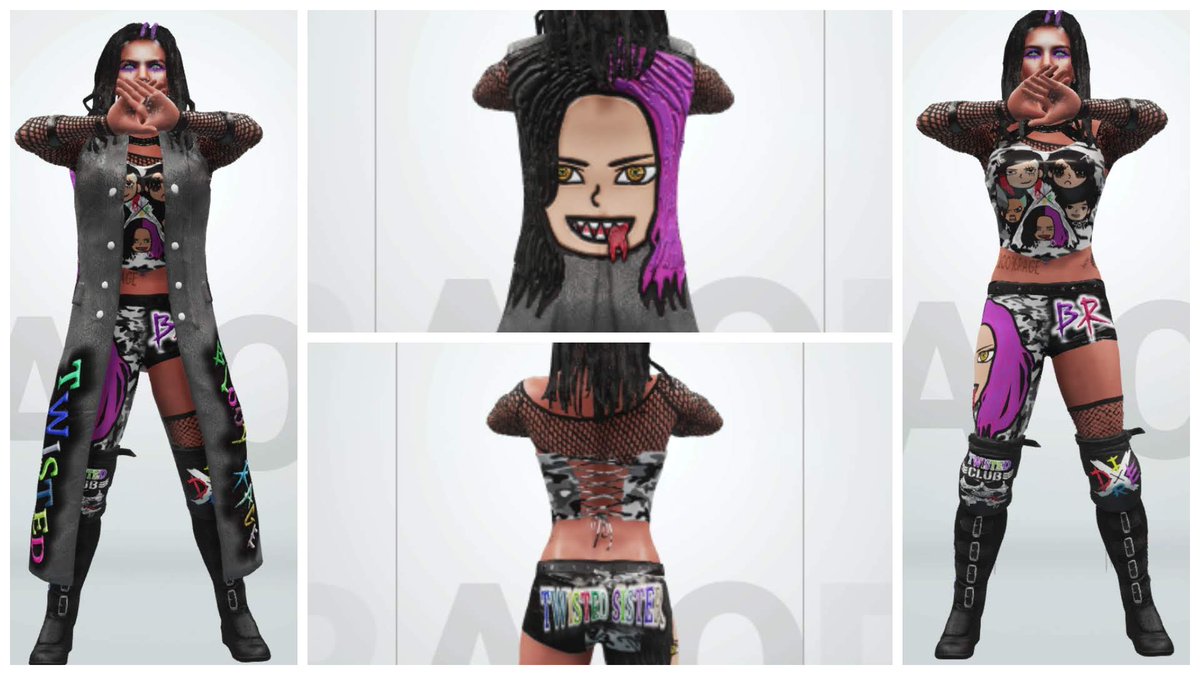 13XDXMY's tweet photo. #DIRE4LIFE #SISTAHOOD CAMO X #WWE2K19 https://t.co/VmrsryDXkI
