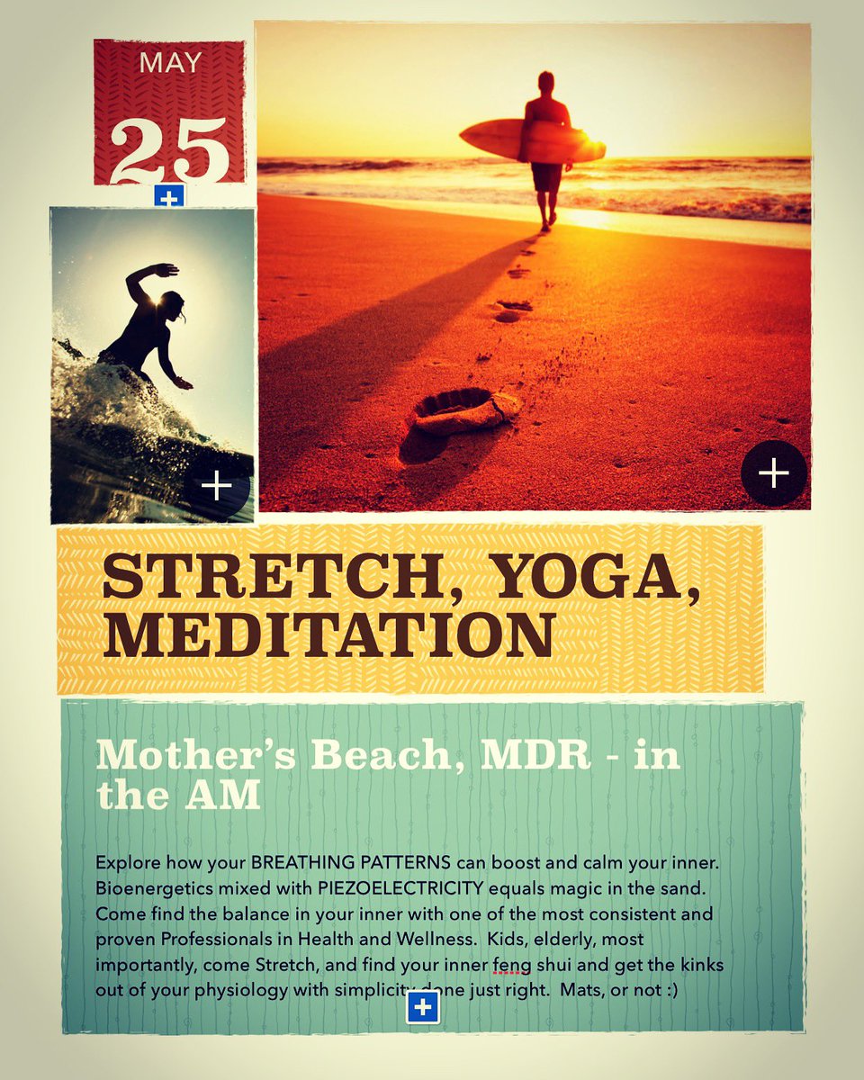 #STRETCH w #MDR #mindfulness #wellness by the #beach #MothersBeach this Saturday in the AM - 8  #Breakfast #meditation #mindfulness #fitness #Piezospecialist #BIOENERgetics #newHybrid energy for the #heart and #soul done #organically #SoCal #MarinaHarbor #AMLi #Marina41