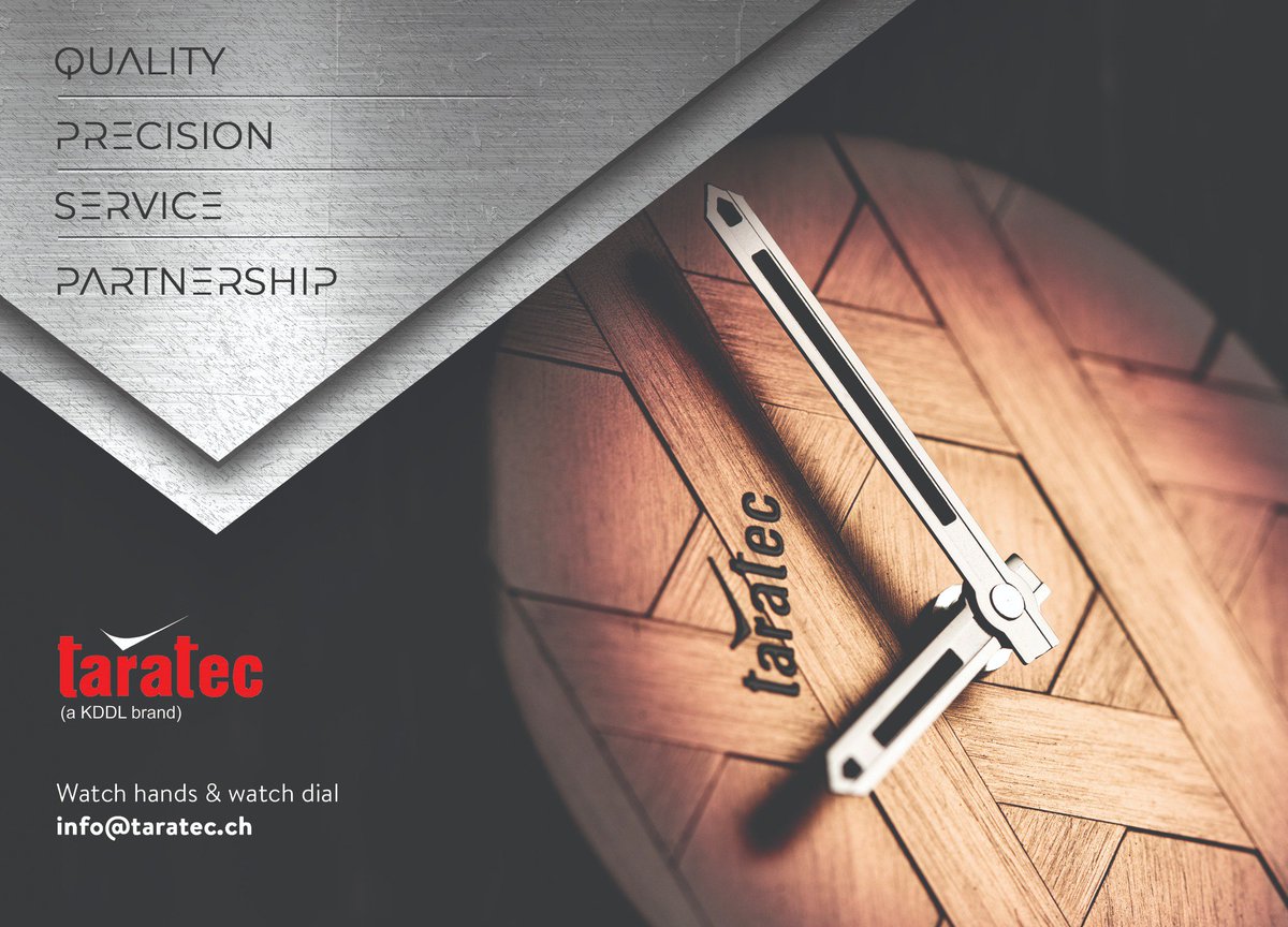 taratec_ch's tweet photo. #Watch #Hands and #Dials 
#quality #precision #service #partnership 
#taratec https://t.co/bLLsOKgnTZ