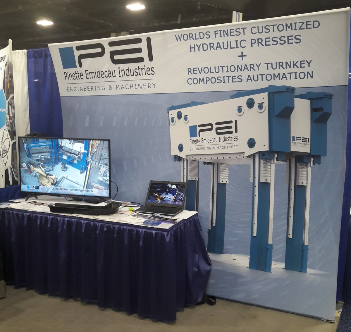 PinettePEI's tweet photo. We are @SAMPE AMERICA until 22nd MAY 2019!
Come visit us on our booth R32 att he Charlotte Convention Center.

More info on SAMPE AMERICA 2019: https://t.co/KREVAcRRRZ

More info on Pinette P.E.I.: https://t.co/f73zLWZdLx https://t.co/jCeBHQiYYW
