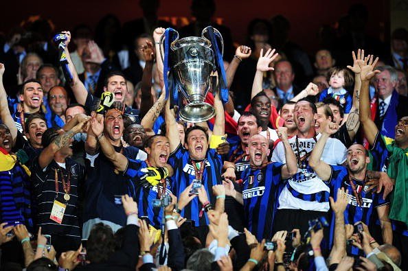 intermediolan_'s tweet photo. Kiedys to bylo... 22 maj 2010 🏆⚫️🔵 #Inter #InterPL #FCIM #wloskarobota #final #UCL #CL #ChampionsLeague #Bayern #Milito #thebest https://t.co/MxXqjLJw3W
